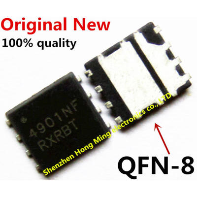 

10piece100 New NTMFD4901NFT1G NTMFD4901NF 4901NF Power MOSFET 30 V High Side 18 A Low Side 30 A Dual N-Channel SO8FL