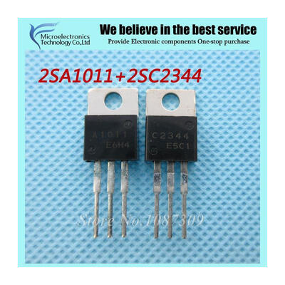 

10pcs free shipping C2344 A1011 2SC2344 2SA1011 TO-220 amplifier pair tube (5pcs*C2344+5PCS*A1011)100% new original
