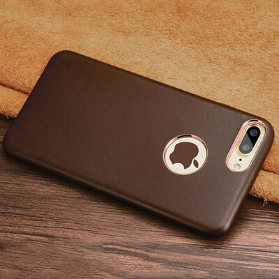 

Роскошный мягкий овчина кожа телефон iPhone корпус применим к 7 & 7plus