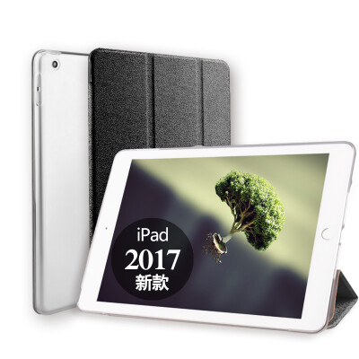 

Mo вентилятор ipad защитная крышка новый ipad плоская оболочка полный пакет край интеллектуальный сон 9,7-дюймовый трехкратный кронштейн личность творческий анти-столкновение оболочки для Apple прохладно черный