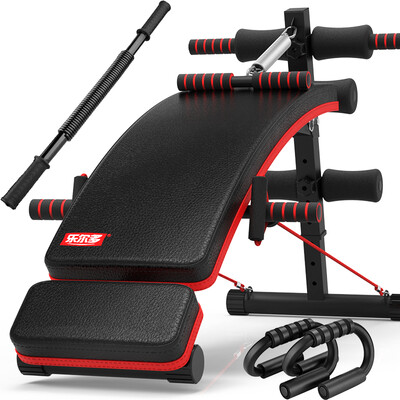

Le Erduo home fitness equipment sit-ups plate supine plate abdominal muscle plate multi-functional health abdominal sports equipment including arm&power bar push-ups LED-028S