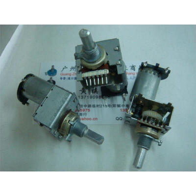 

161 -type motor with double threaded sleeve 9MM 20K potentiometer