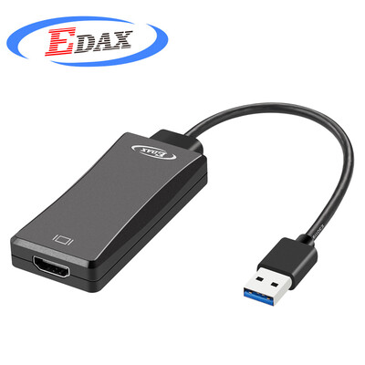 

Преобразователь EDAX USB3.0 HDMI подключен к внешнему компьютерной графике дисплея проектор кабель E023