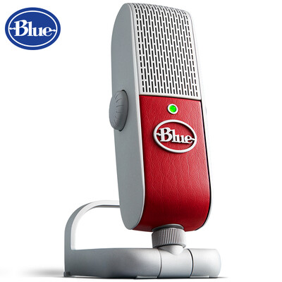 

Blue Raspberry Cranberries USB Professional Capacitors Portable Microphones Computer Mobile Games Live Chat Singing Microphones Universal K Singing Bar Recording