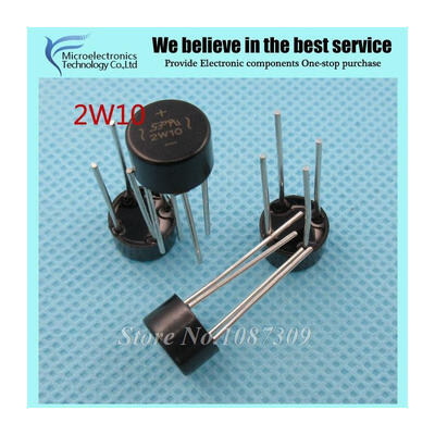 

20pcs free shipping 2W10 2A 1000V Bridge Rectifiers 1A 1000V new original