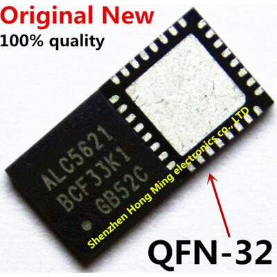 

10piece)100% New ALC5621 I2S Audio Codec + 1.3W Class AB/D Mono Speaker Amplifier