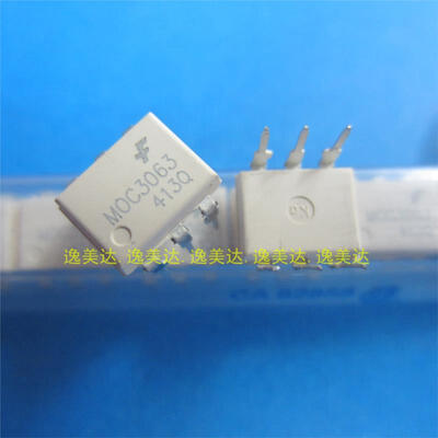 

Free shipping 10pcs/lot MOC3063 DIP-6 optocoupler new original