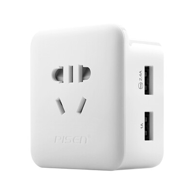 

PISEN (PISEN) двойная USB дюбель гнездо KU-12 обновление легко съемная пробки Apple, белые цифровые продукты / Универсальные Бытовая техника