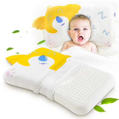 

Jia Austria Thailand natural latex pillow child baby neck pillow anti-migraine head pillow