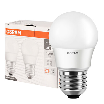 

Светодиодная лампа OSRAM (OSRAM) 3W Матовая белая двухзагрузка
