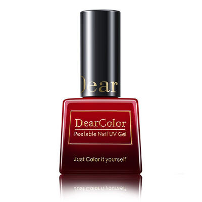 

DearColor Brick Red Nail Gel Polish Thermal Temperature Color Changing
