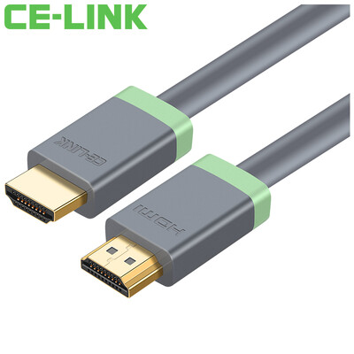 

CE-LINK HDMI digital high-definition line 075 m computer high-definition TV monitor projector line support 4K 2K 24K gold-plated interface 2374