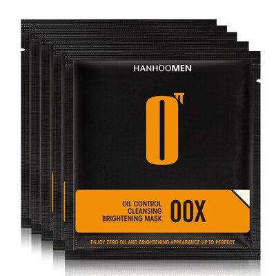 

Пай ноль (0π) Мужчины Нефть управления 25мл * 5 Чистый лист пленки поверхность (мужчины свежий увлажняющая маска пополнения нефти Черная маска)