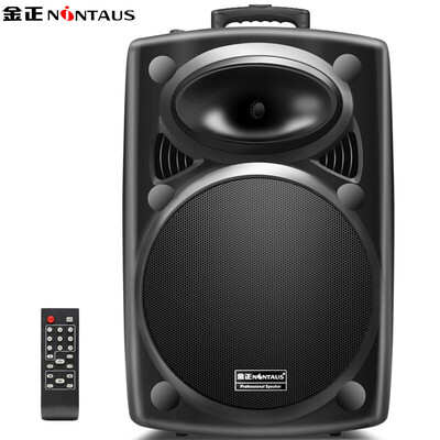 

Jinzheng (NINTAUS) N16 двойной 5-дюймовый квадратный танец аудио Bluetooth наружный рычажный динамик портативный микрофон