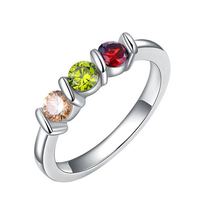 

Yoursfs @ Fashion Rings Plating 18 k Fashion Diamond Triple Crisscross High Top Элегантные свадебные кольца для женщин