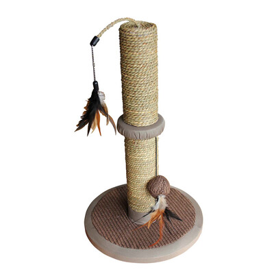 

Pawise cat toy snake catty cat stick pet cat toy feather with ball can be fixed lazy cat toy supplies