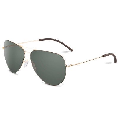 

Helen Keller Sunglasses Men's Polarized Glasses Business Toad Sunglasses H8357P01 Rack Gray