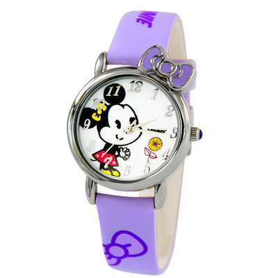 

Disney new child watch Mickey watch white quartz girl watch DC-54036W
