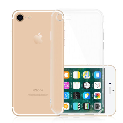 

Freeson Apple iPhone8 7 Phone Case Apple 8 Case Shell Case Apple 78 Mobile Phone Case All-Inclusive Transparent Silicone Case Soft Case 47 &quotClear White