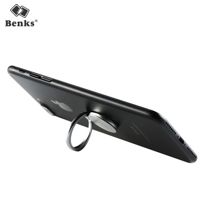 

Bunkers (Benks) mobile phone bracket metal ring buckle rotating bracket ring bracket metal plate desktop bracket Apple Samsung OPPO and other mobile phone general silver