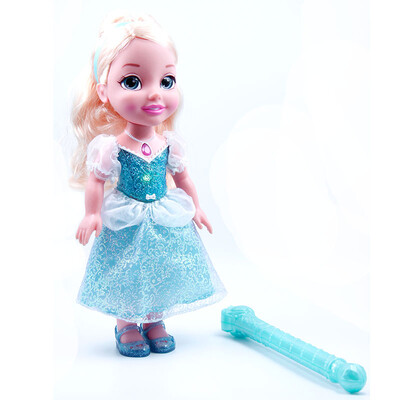 

Disney Princess серии девушка дома дети и девочки игрушки Барби куклы с музыкой куклы куклы модель Золушка волшебная палка 99550