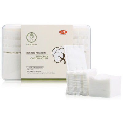 

Three SEMBEM thin&thick combination of cotton 500 80 tablets combo more difficult to tough tough is not easy to tear off the cotton
