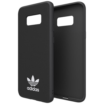 

адидас Adidas 28201 классической простота DROP скольжения ТП телефона случае сотовый телефон оболочка для Samsung S8 края 6,2-дюймовых черно-белой
