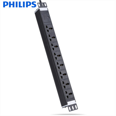 

Philips (PHILIPS) 8 бит 2 м на выходе PDU шкафа молнии и защита от перенапряжения розетка полосковой линии платы монтажной платы 10А сопротивление полосы