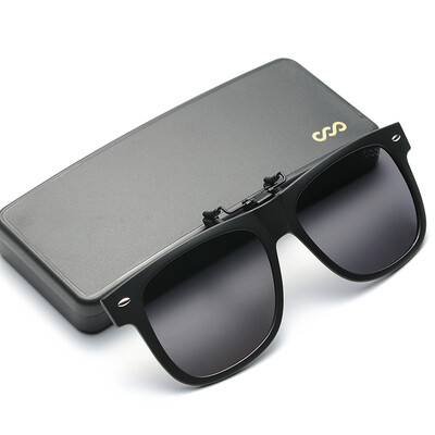 

Jingdong supermarket] blue its (Bluekiki) polarized sunglasses clip sunglasses men and women myopia glasses clipboard driving mirror glasses clip 30B section of mercury