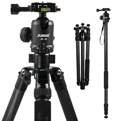 

JUSINO tripod JV-254C JS-36 carbon fiber professional tripod PTZ Express board set of professional professional SLR camera