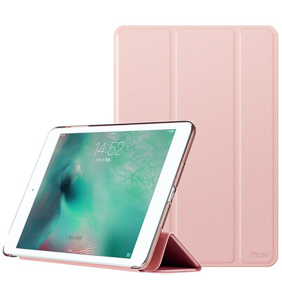 

Biya Zi BIAZE Apple&39s new iPad Pro Case iPad Pro 105-inch protective shell three-fold sleep wake-up leather case youth series rose gold