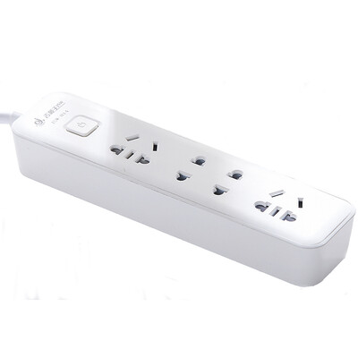 

Jishun (jishun) JSW-H14 полная длина 1,8 м 2 бит 5 отверстий +2 бит 2 отверстия гнездо штепсельная плата защита дверь гнездо новый национальный стандарт белый