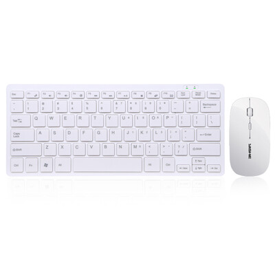 

Крылатый змей (YISHE) YS-MK245W шоколада кнопок ноутбук совместим плоский TV Box 2.4G беспроводная клавиатура и мышь набор белой