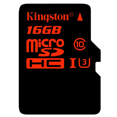 

Kingston 16GB UHS-I U3 Class10 TF (Micro SD) high-speed memory card (read speed 90Mb / s write 80Mb / s