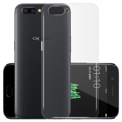 

YOMO OPPO R11plus Case Case R11 plus Mobile Phone Case Silicone Tiny Transparent All-Enclosed Soft Shell Clear White