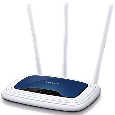 

TP-LINK TL-WR941N голубой и белый беспроводной широкополосный маршрутизатор 450M