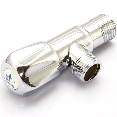 

Submarine F006 full copper angle valve triangular valve hot&cold extended angle valve large flow water heater special angle valve