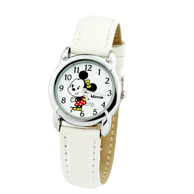 

Disney new child watch Mickey watch white quartz girl watch DC-54036W