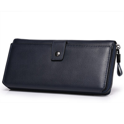 

Caroris Мужской кошелек длинный отрезок молнии действительно Piduo Ка-бит с высокой пропускной способностью сцепления