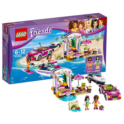 

Lego друзей Series 6 до 12 лет сердце Лейк-Сити Surf Shop 41315 LEGO детские строительные блоки игрушки