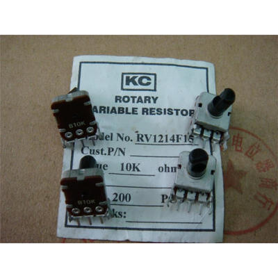 

KC 12 square horizontal single joint potentiometer B10K B20K handle 13MMF