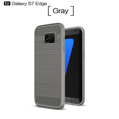 

GANGXUN Samsung Galaxy S7 край Корпус Anti-Slippery Устойчивость к царапинам Легкая мягкая задняя крышка из кремния для Samsung Ga