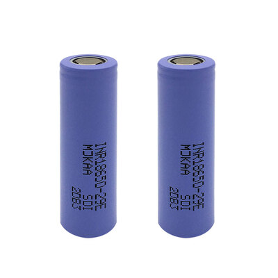 

MJKAA 2pcs Original 18650 2900mAh Flat Head Battery 37V Rechargeable Li-ion Batteries for Power Bank Flashlight Battery 18650
