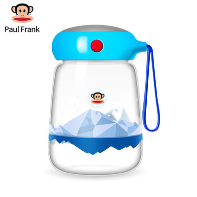 

Monkey Monkey Paul Frank Glasses Women Cute Portable Water Cups Tea Cups Children&39s Cups Creative Handy Sky Blue PFD031