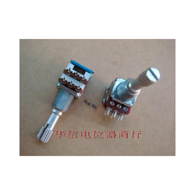 

Precision double potentiometer B50K 27MM rachis