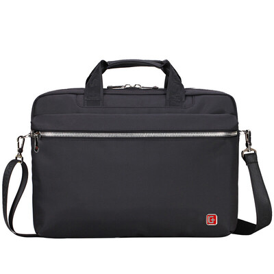 

Jingdong Supermarket SWISSGEAR laptop bag business men&39s fashion shoulder bag Messenger bag multi-function notebook computer bag 156 inches SA-9852 black