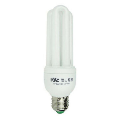 

Супермаркет] [Jingdong NVC (NVC) CFL E27 большой рот 3U8W6500K дневной свет (белый свет)
