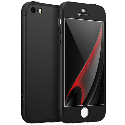 

GANGXUN iPhone se Корпус 360 Full Protection Ultra Slim Hard PC Защитная крышка для iPhone 5S
