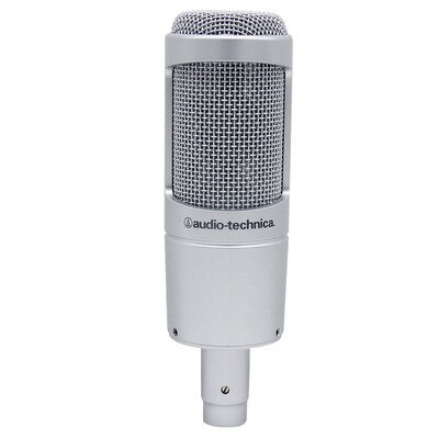 

Железный треугольник (Audio-Technica) AT2035 SV K песня запись записи конденсатор конденсатор микрофон микрофон серебристый