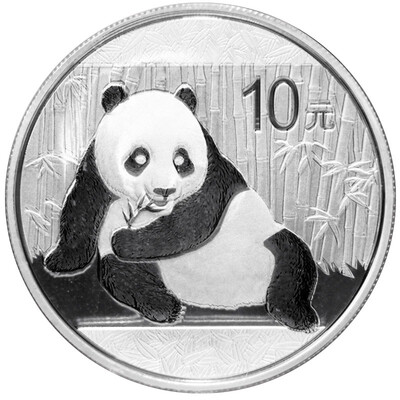 

Китай Panda Gold Coin 2015 1 унция серебряная монета